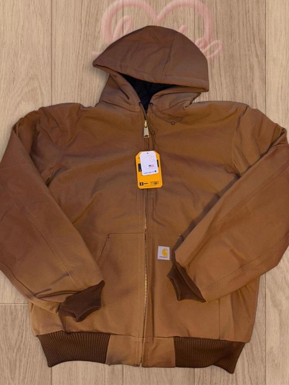 Vintage-style Carhartt Men’s Duck Insulated Flannel-lined Active Jacket ☀️